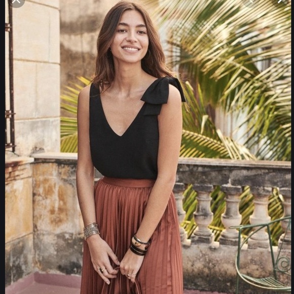 Sezane Tops - Sezane AELYS top sleeveless shirt XS/Small FR36